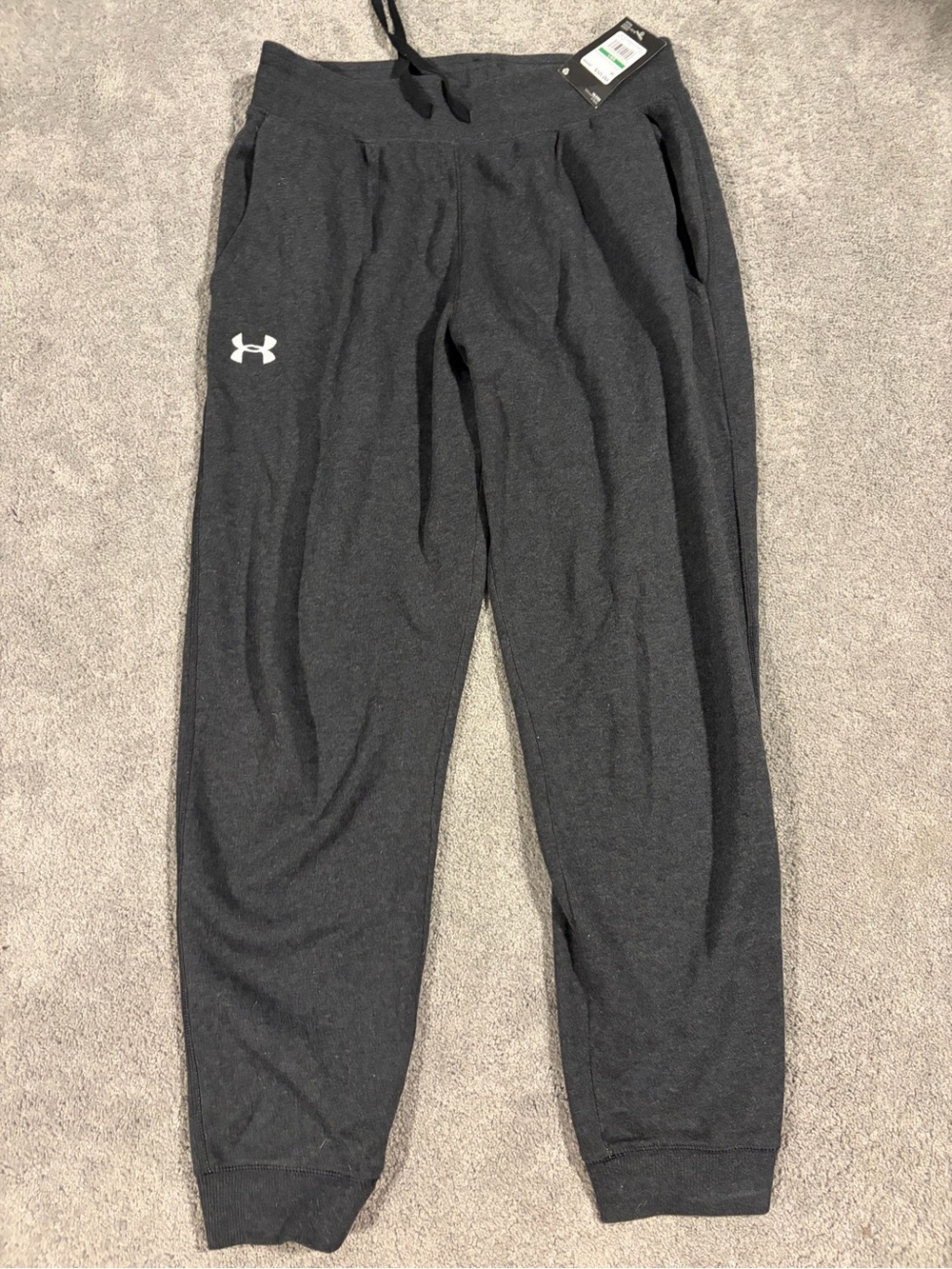 Under Armour Charcoal Gray Men's Athletic Joggers